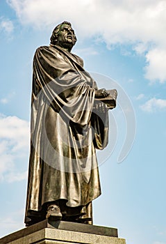Bronce Statue of Martin Luther photo
