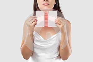 Bronchial or windpipe.