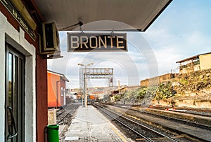 Bronte town,Sicily, Italy