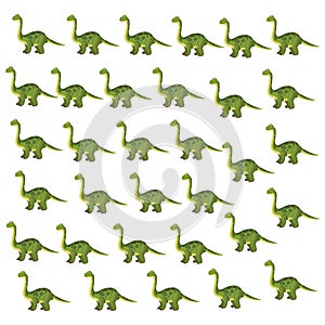 Brontosaurus dinosaur cartoon background
