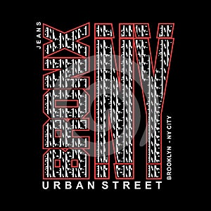 BRONX NY Urban street design typography, Grunge background  design text illustration, sign, t shirt graphics, print
