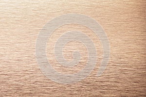 Bronze aluminum texture background. Cooper stainless texture metal backdrop