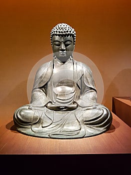 Bronze Amida Nyorai Buddha statue