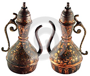 Bronze antique kettle