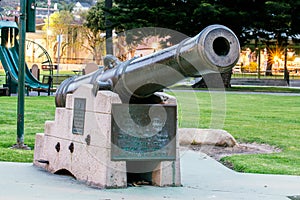 Bronze Artillery serves as reminder of war