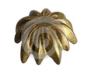 Bronze casket Flower