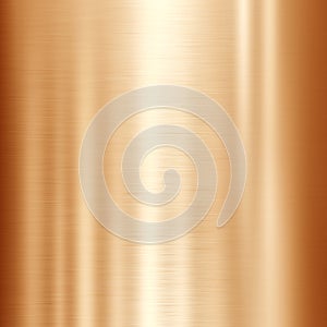 Bronze or copper metal background. photo