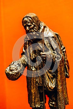 Bronze copy of the sculpture 