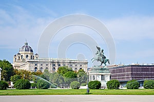 Monument to Archduke Charles in Vienna, Austria photo