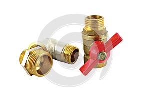 Bronze faucet and fittings for pipe