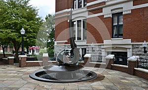 Millennium Fountain Downtown Clarksville, TN