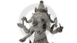 Bronze Ganes in Thai suit culture