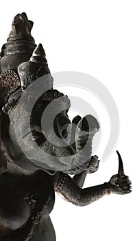 Bronze Ganes in Thai suit culture