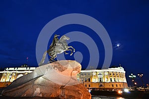 Bronze Horseman monument, Saint Petersburg, Russia