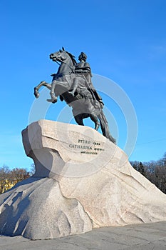 Bronze Horseman petersburg