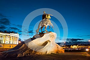 The Bronze Horseman, St Petersburg