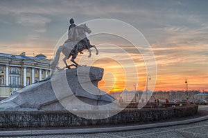 The Bronze Horseman, St. Petersburg