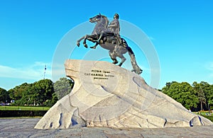 Bronze Horseman Statue, Saint Petersburg, Russia