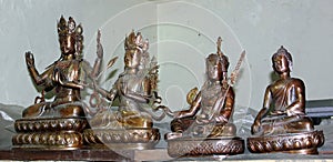 Bronze Idols at Norbulingka Institute, Dharamshala