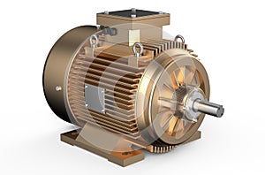 Bronze industrial electric motor