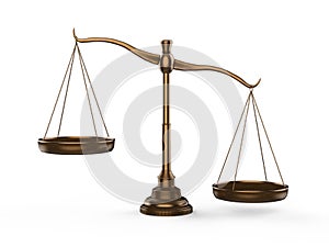 Bronze law scale