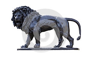 Bronze Lion Statue