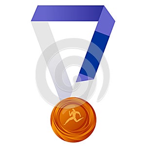 Bronze medal of the summer athletic games
