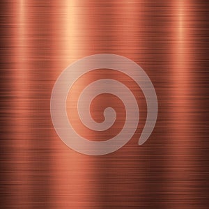 Bronze Metal Technology Background