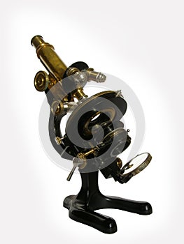 Bronze microscope