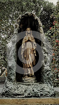 Bronze Mother Mary