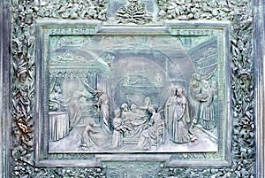 Bronze Panel, Pisa Cathedral photo