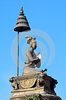 Bronze pillar,Nepal