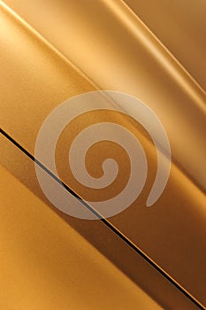 Bronze sedan bodywork