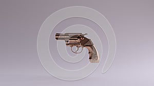 Bronze Snub Nosed Pistol