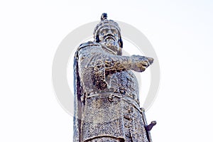 The bronze statue of Abu Muslim Abdurrahman ibn Muslim al-Khurasani photo