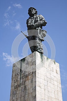 Bronze statue of Che Guevara, Santa Clara Cuba. photo