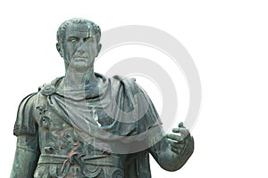Bronze statue of Julius Caesar
