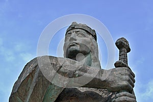 Nitra Castle - Statue detail