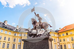 Saint George Statue at Prague Castle