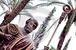 Bronze Statue of Saint Peter, Capernaum