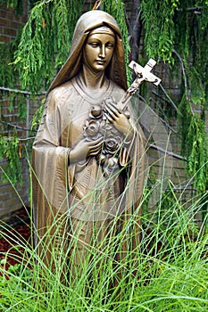 Bronze Statue of Virgin Mary