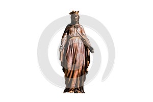 Bronze Statue of Virgin Mary