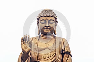 Bronze statues of Sakyamuni Buddha photo