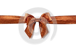 Bronzed bow photo