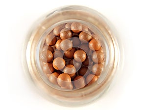 Bronzing pearls