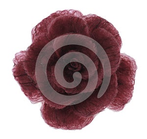 Brooches-rose from coloured felt
