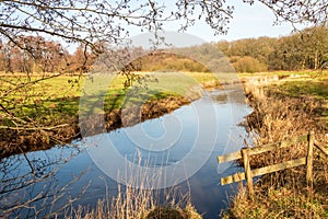 A brook in the Netherlands province Drenthe