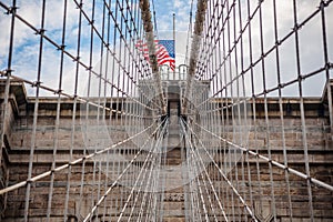 Brooklin bridge cable photo