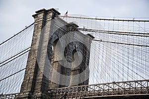 In the Brooklyn bridge