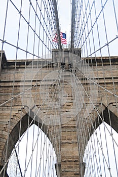 Brooklyn bridge close up 3